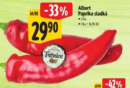 Albert Albert Paprika sladká nabídka