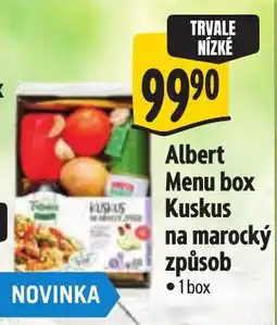 Albert Albert Menu box Kuskus na marocký způsob nabídka