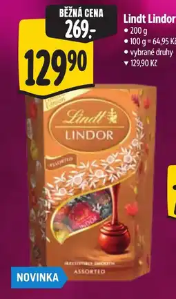 Albert Lindt Lindor nabídka