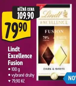 Albert Lindt Excellence Fusion nabídka
