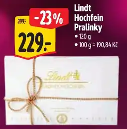 Albert Lindt Hochfein Pralinky nabídka