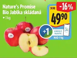 Albert Nature's Promise Bio Jablka skládaná nabídka