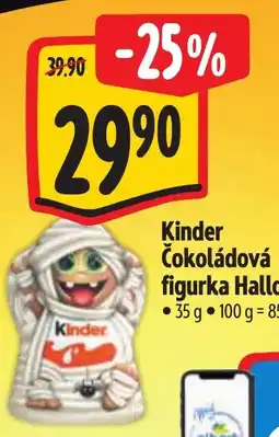 Albert Kinder Čokoládová figurka Halloween nabídka