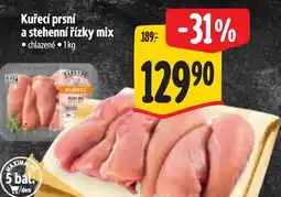 Albert Kuřecí prsní a stehenní řízky mix nabídka