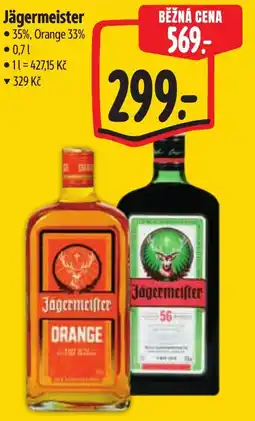 Albert Jägermeister Orange nabídka