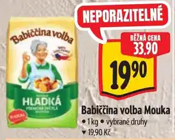 Albert Babiččina volba Mouka nabídka