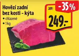 Albert Hovězí zadní bez kosti - kýtka nabídka