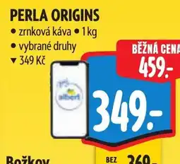 Albert Perla Origins zrnková káva nabídka