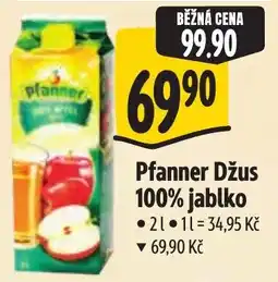 Albert Pfanner Džus 100% jablko nabídka
