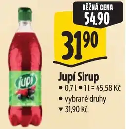 Albert Jupí Sirup nabídka