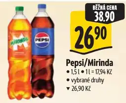 Albert Pepsi/Mirinda nabídka