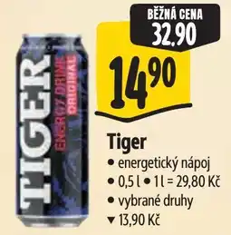 Albert Tiger energetický nápoj nabídka