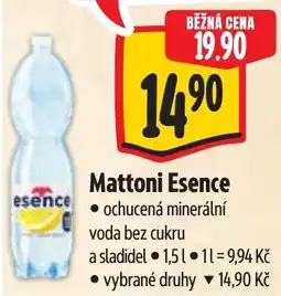 Albert Mattoni Esence nabídka