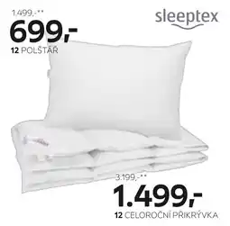 XXXLutz sleeptex 12 polštář nabídka