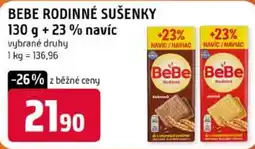 Trefa BeBe rodinné sušenky nabídka