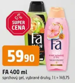 Trefa Fa sprchový gel nabídka