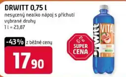 Trefa Drwitt nesycený nealko nápoj s příchutí vybrané druhy nabídka