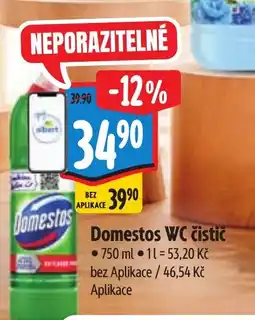 Albert Domestos WC čistič nabídka