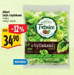 Albert Albert salát s bylinkami nabídka