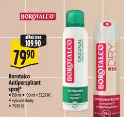 Albert Borotalco Antiperspirant sprej nabídka