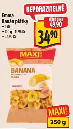 Albert Emma Banán plátky nabídka