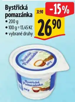Albert Bystřická pomazánka nabídka
