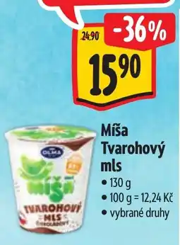 Albert Míša Tvarohový mls nabídka