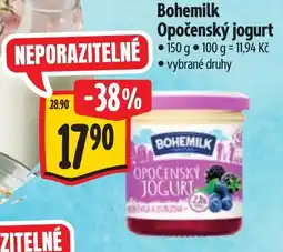Albert Bohemilk opočenský jogurt nabídka