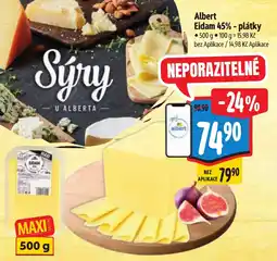 Albert Albert Eidam 45% - plátky nabídka