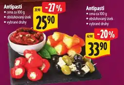 Albert Antipasti nabídka