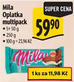 Albert Mila Oplatka multipack nabídka