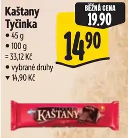 Albert Kaštany tyčinka nabídka