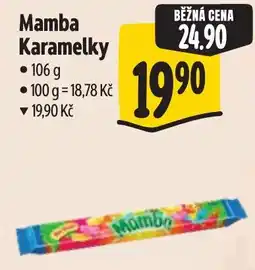 Albert Mamba Karamelky nabídka