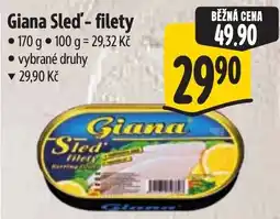 Albert Giana filety nabídka