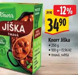Albert Knorr Jíška tmavá nabídka
