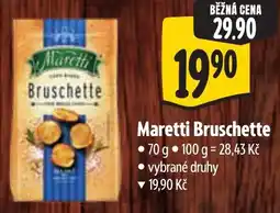 Albert Maretti Bruschette nabídka