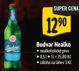 Albert Budvar Nealko nabídka
