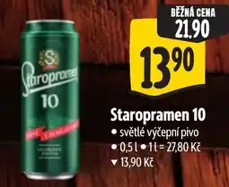 Albert Staropramen 10 nabídka