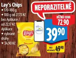 Albert Lay's Chips nabídka