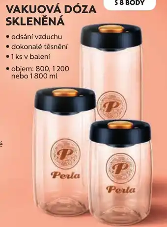 Albert Perla vakuová dóza skleněná nabídka