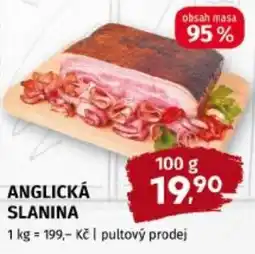 Terno Anglická slanina nabídka