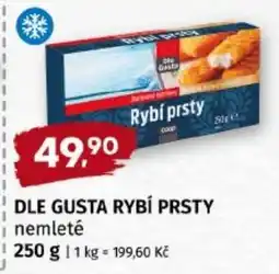 Terno Dle gusta rybí prsty nabídka