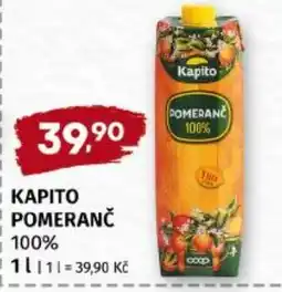 Terno Kapito pomeranč 100% nabídka