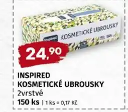 Terno Inspired kosmetické ubrousky nabídka