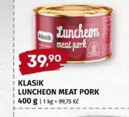 Terno Klasik luncheon meat pork nabídka