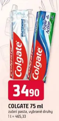 Trefa Colgate zubní pasta, vybrané druhy nabídka