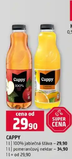Terno Cappy 100% jablečná šťáva nabídka