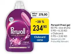 Tesco Perwoll prací gel nabídka