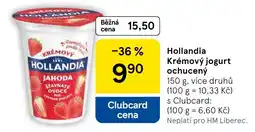 Tesco Hollandia krémový jogurt ochucený nabídka