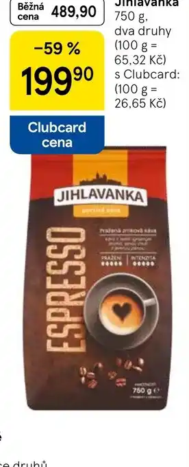 Jihlavanka espresso